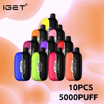 IGET MOON 5000PUFFS-10PCS