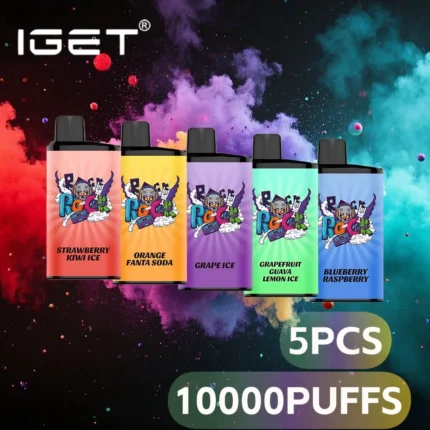 IGET BAR PRO10000Puffs-5PCS