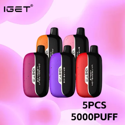 IGET MOON 5000PUFFS-5PCS