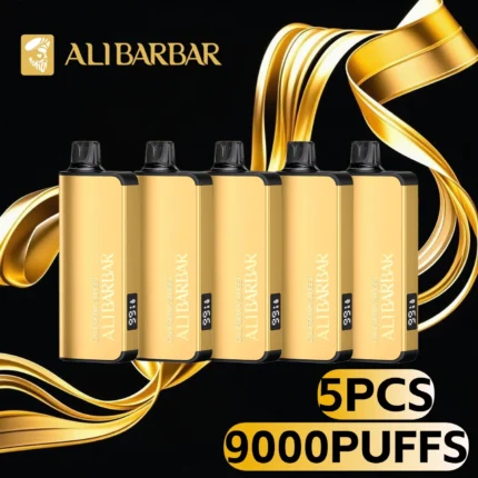 ALIBARBAR 9000Puffs-5PCS