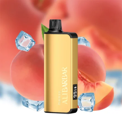 ALIBARBAR PEACH ICE-9000PUFFS