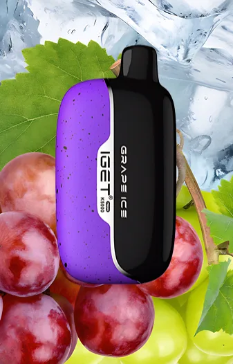 IGET MOON Grape lce-5000PUFFS
