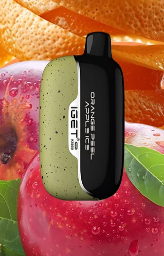 IGET MOON Orange peel apple lce-5000PUFFS